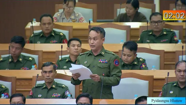 တပ်မတော်သား ကိုယ်စားလှယ်တွေ ကန့်ကွက်မှုရှိ