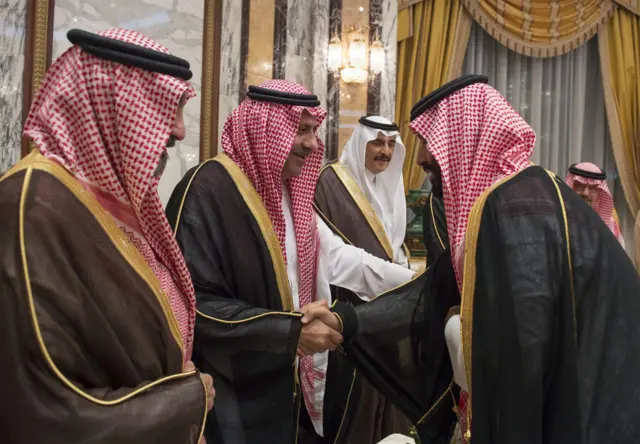 ژوئن ٢٠١٧ ملک سلمان ولیعد اول محمد بن نایف را برکنار کرد و محمد بن سلمان از ولیعهد دوم به ولیعهد اول ارتقا یافت