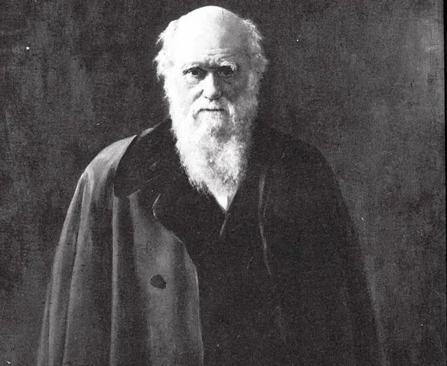 Retrato de Charles Darwin