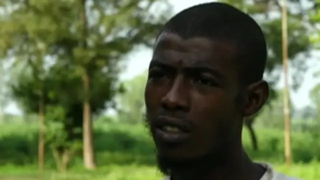 Isa Ibrahim says he tried to escape the day before the police raid