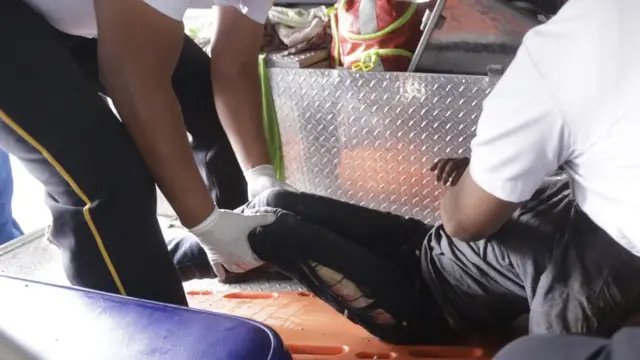 Herida del incidente en el albergue Hogar Seguro Virgen de la Asunción