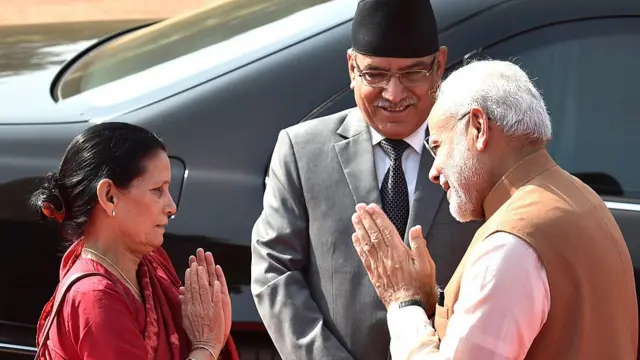 प्रचंड और मोदी