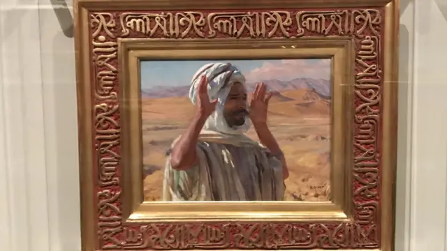 لوحة "المصلي" للفنان الاستشراقي النمساوي رودلف أرنست