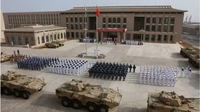 জিবুতিতে সামরিক ঘাঁটি প্রতিষ্ঠা করেছে চীন।