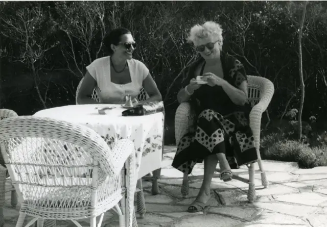 Jovanka Broz i Bela Krleža na Brionima