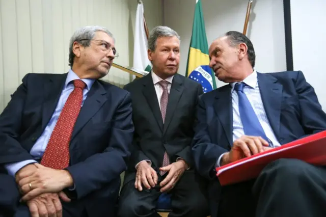 Antônio Imbassahy, Arthur Virgílio e Aloysio Nunes