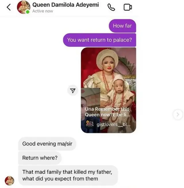 Ọ̀rọ̀ ń bá mokómorò ń bọ̀ l'Afìn Oyo, Damilola fun Master G lesì