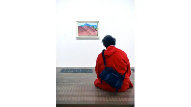 на открытии выставки