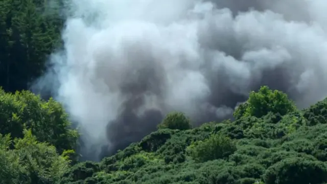 Место крушения находится в труднодоступном районе