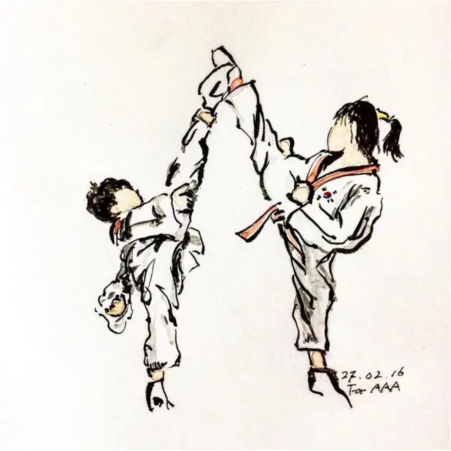 "Dibujos para mis nietos"