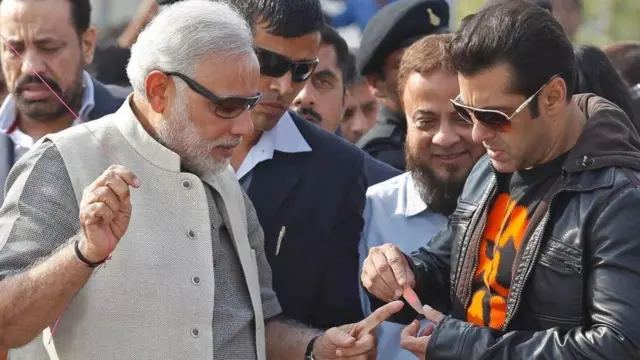 سلمان خان اور نریندر مودی