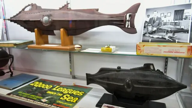 Las versiones del "Nautilus" imaginadas por Disney.