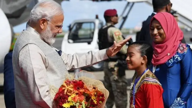 मालदीव में मोदी
