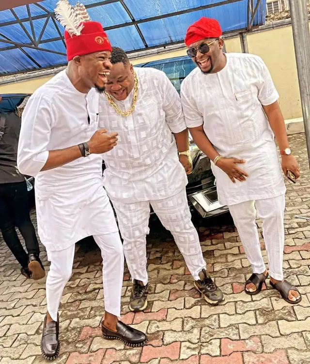 Cubana Chief Priest oga mama burial fotos from Oba, Anambra State