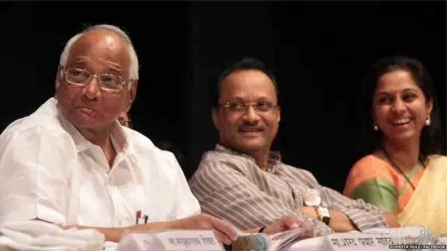 शऱद पवार अजित पवार सुप्रिया सुळे