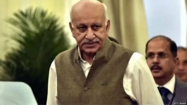 ఎం.జె.అక్బర్, మాజీ కేంద్ర మంత్రి