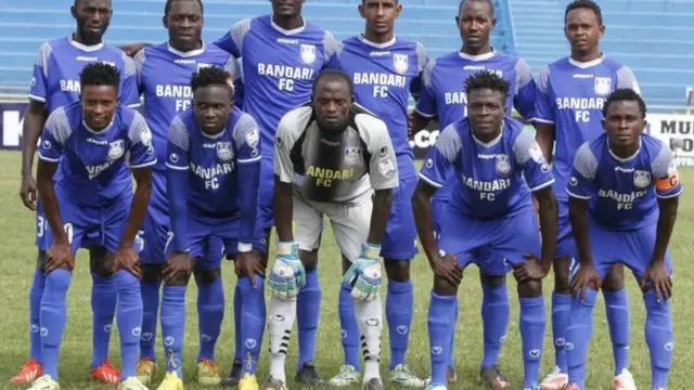 Wachezaji wa timu ya banadri kutoka Kenya