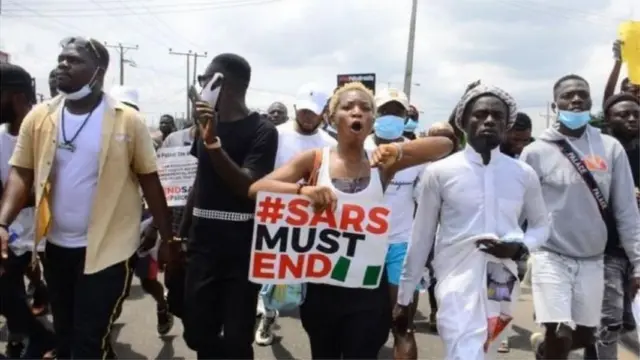 ENDSARS protesters