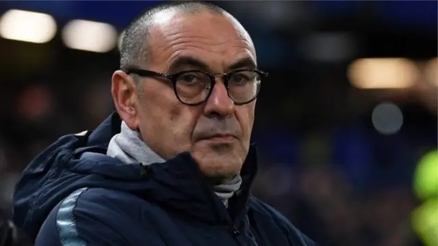 Kocha wa Chelsea Maurizio Sarri