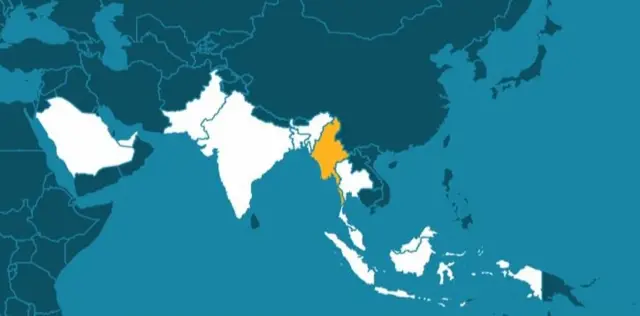 မြန်မာနိုင်ငံမြေပုံ