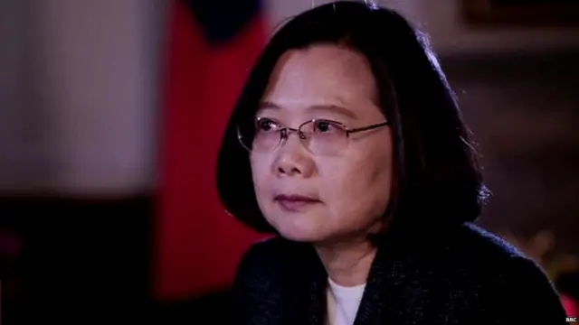 ताइवान की राष्ट्रपति साई इंग-वेन