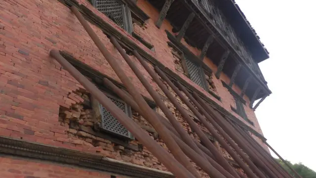 नुवाकोटको साततले दरबार परिसर