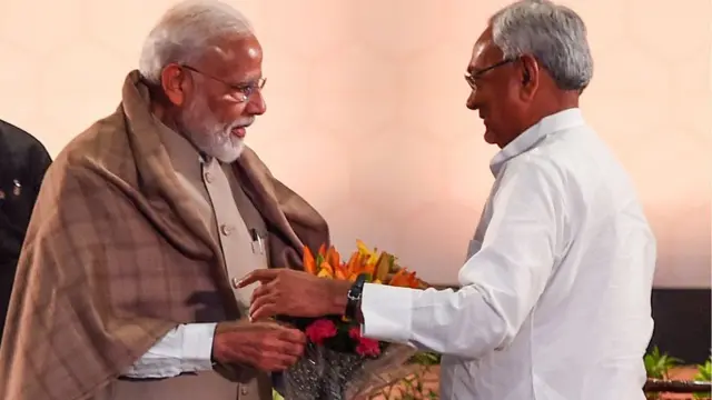 नीतीश कुमार, नरेंद्र मोदी