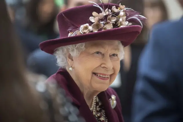 Queen Elizabeth II clocks 95