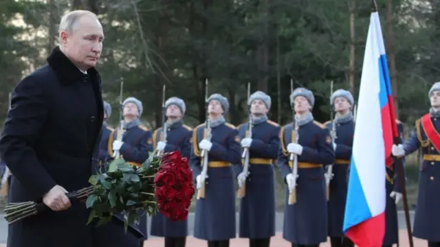 الرئيس بوتين في حفل ذكرى حصار لينينغراد، 18 يناير/كانون ثاني 2020
