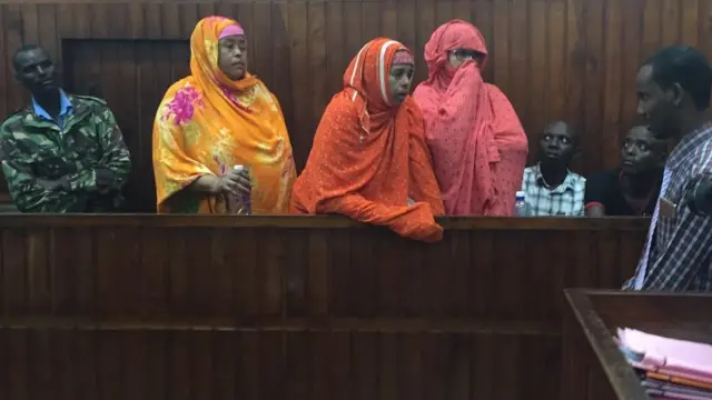 Shukri Ali, Saida Ali na Naima Mohamed Ali mahakamani, Mombasa