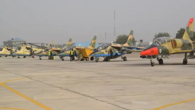 Jirage sojan Najeriya