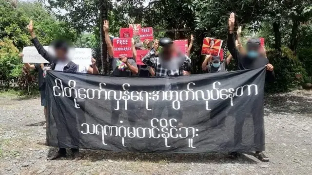 ဇူလိုင် ၂၅ရက်သတင်းအပေါ် စစ်ကိုင်းတိုင်း၊ ကလေးမြို့မှာတုံ့ပြန်ဆန္ဒပြမှုများ