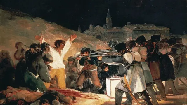 戈雅的作品《1808年5月3日的枪杀》