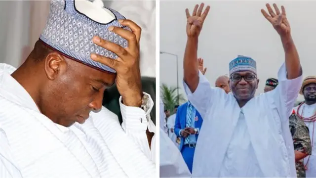 Bukola Saraki ati Abdulrahman Abdulrasaq