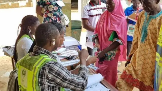 Ndị ọrụ Inec na oge ntuliaka e mere n'ọnwa March afọ 2019