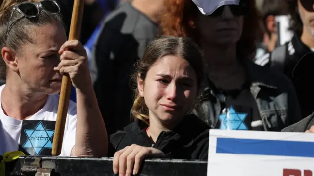 احتجاجات خارج الكنيست.