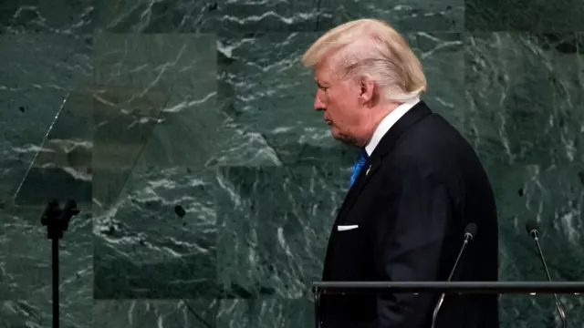 अमरीकी राष्ट्रपति डोनल्ड ट्रंप