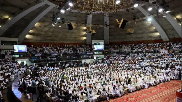 तालकटोरा स्टेडियम संविधान बचाओ अभियान