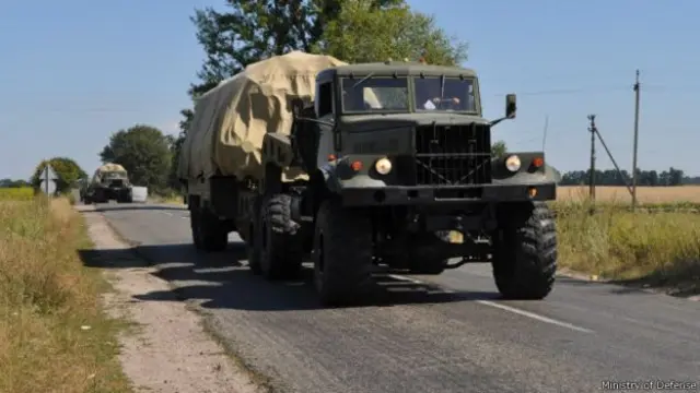 Учения украинских военных