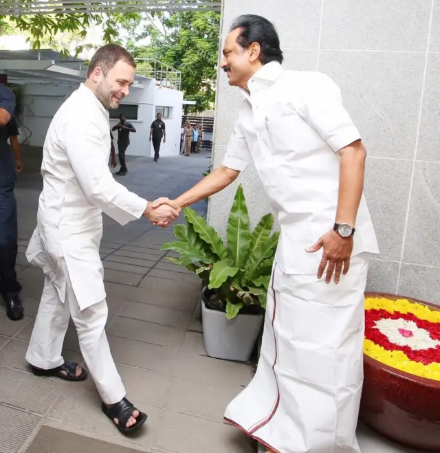 இந்திய காங்கிரஸ் கட்சியின் துணை தலைவர் ராகுல் காந்திக்கு வரவேற்பு