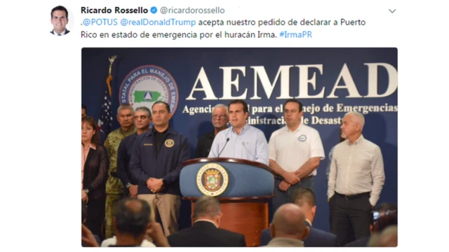 Twitter de Ricardo Roselló