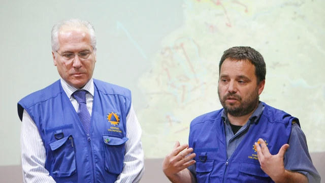 Julián Montero y Marc Castellnou, expertos en incendios de la Unión Europea