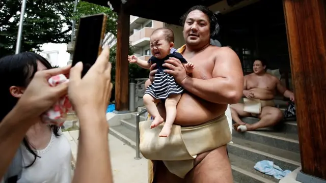 جاپان، سومو پہلوان