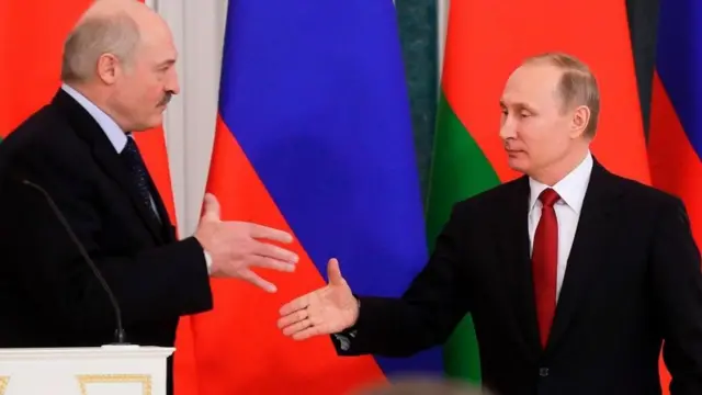 Путін і Лукашенко