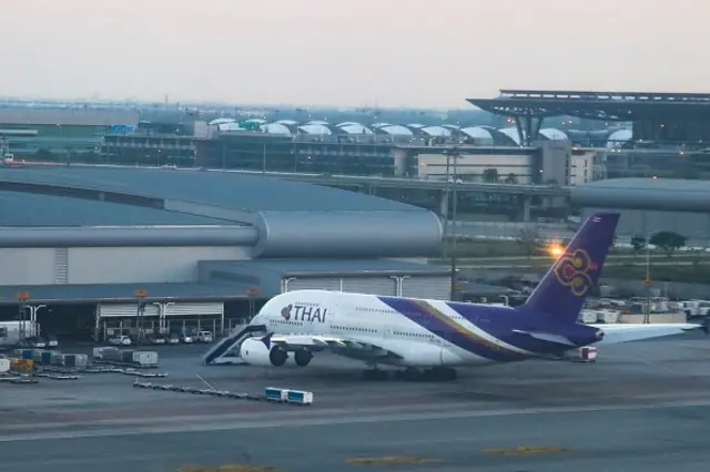 เครื่องบินการบินไทย