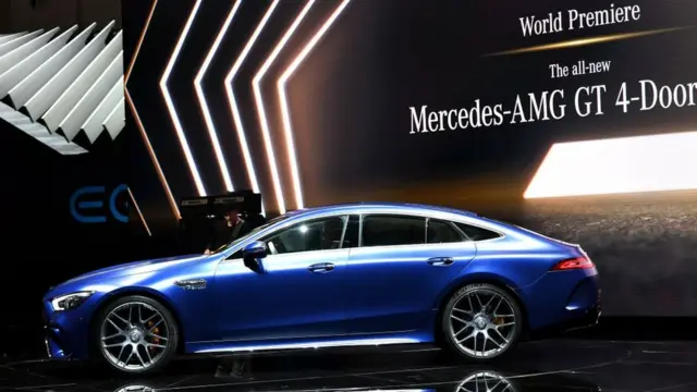 مرسدس-ای‌ام‌جی جی‌تی چهار در (AMG GT 4-DOOR) سومین مدلی است که به طور ویژه برای بخش ماشین‌های تقویت شده ای ام جی طراحی شده است