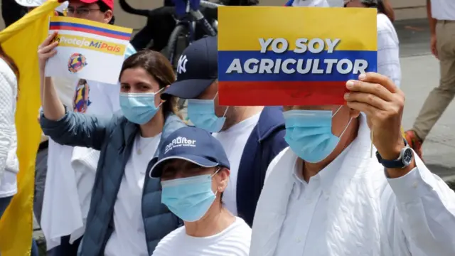 Protestas en Colombia