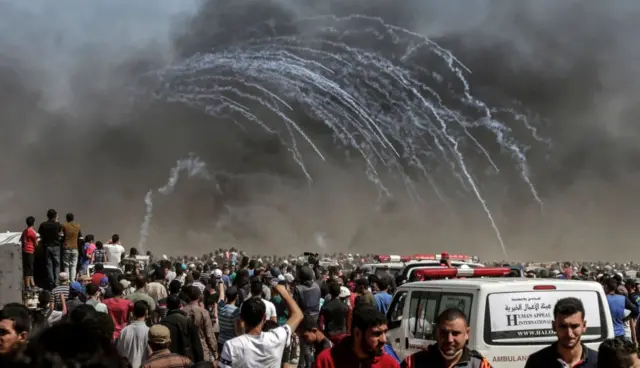 معترضان فلسطینی