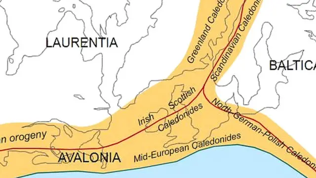 Карта шва Япетуса.