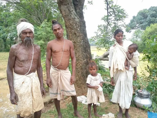 જગાય આબા અને તેમનો પરિવાર